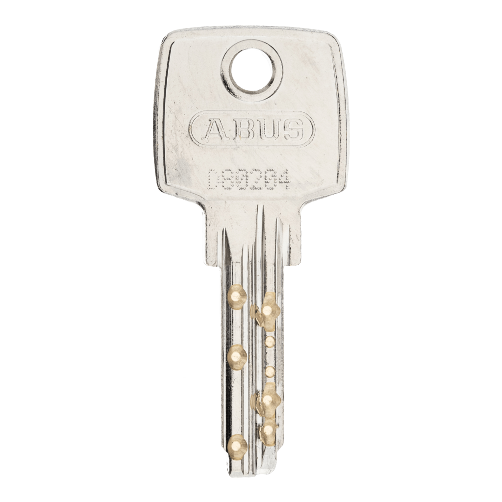 Holzando Milled Brass Furniture Key – Antique Style, Gold Finish – Made In Spain