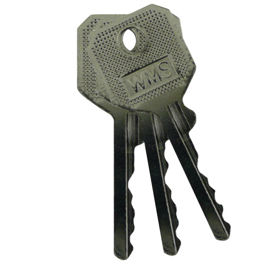 Window Keys 3 X Replacement Keys For WMS KB105 UPVC S Window Lock