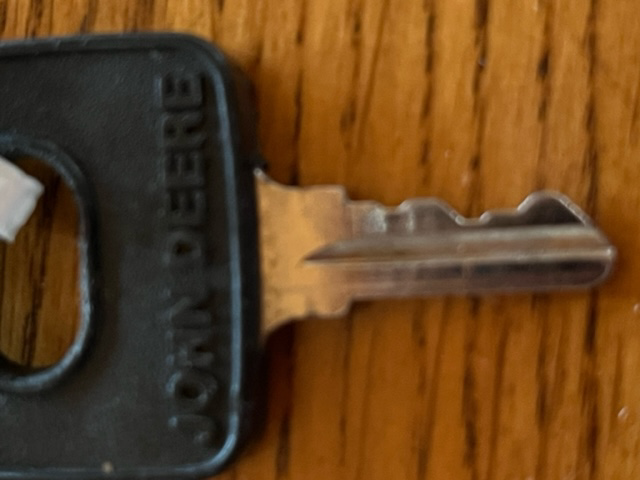 John Deere JD1 Ignition Key