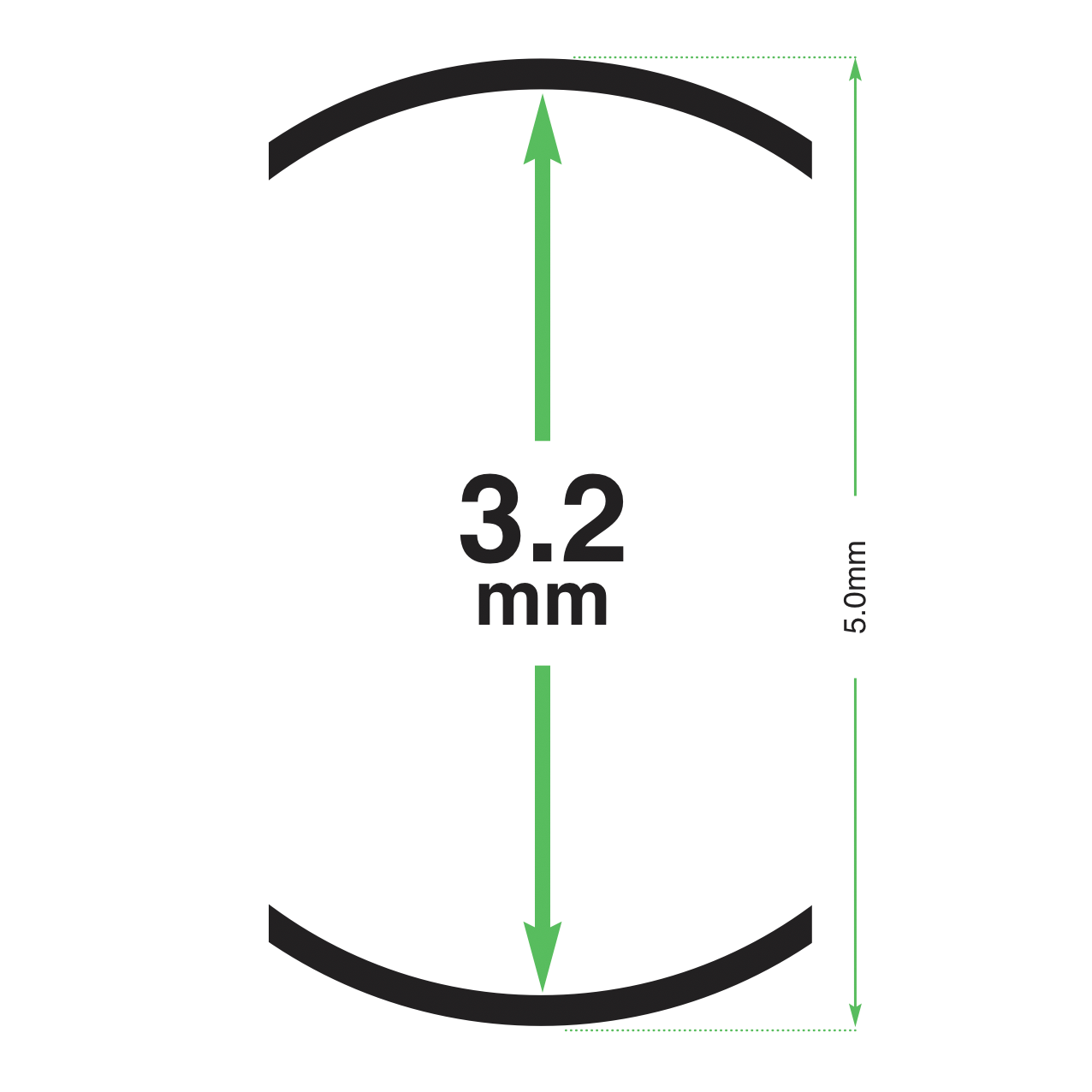 Bramah Rola R6 Key - 105mm