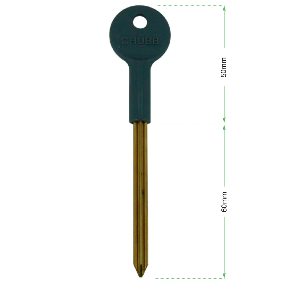 Chubb Star Bolt Key - Extra Long