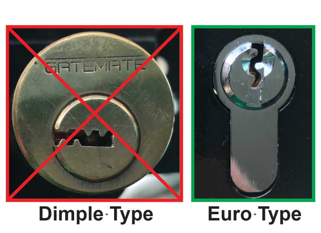 Gatemate Keys (Euro Cylinder)