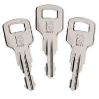 Ronis L Window Keys (set of three)